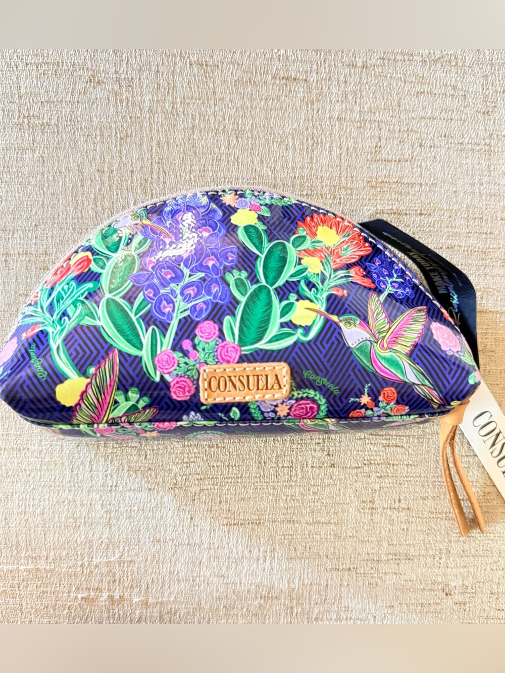 Consuela Bonnie cosmetic dome new with tags